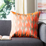 Safavieh Boho Chic Pillow - Set of 2 Neon Tangerine DEC455A-2020-SET2