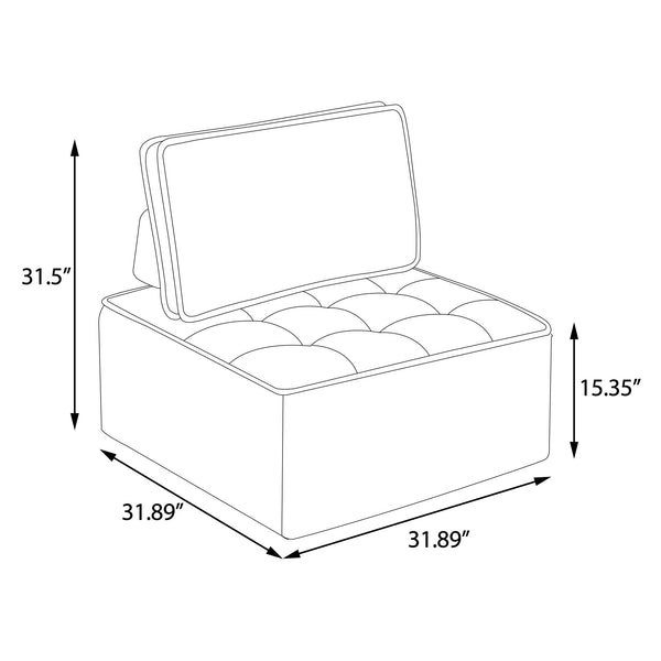 English Elm The dark gray modular linen sofa with solid wood frame — customizable, durable, Nordic style, perfect for small spaces W3612P395723