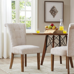 Madison Park Colfax Transitional Dining Chair (Set of 2) FPF20-0547 Cream