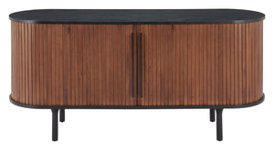 Koriana Sideboard Black & Walnut 110296 Zuo Modern
