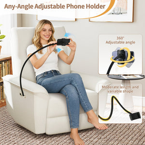 English Elm 270° Swivel Power Recliner Velvet Glider Rocker with Usb Ports for Living Room Beige W1028S00058