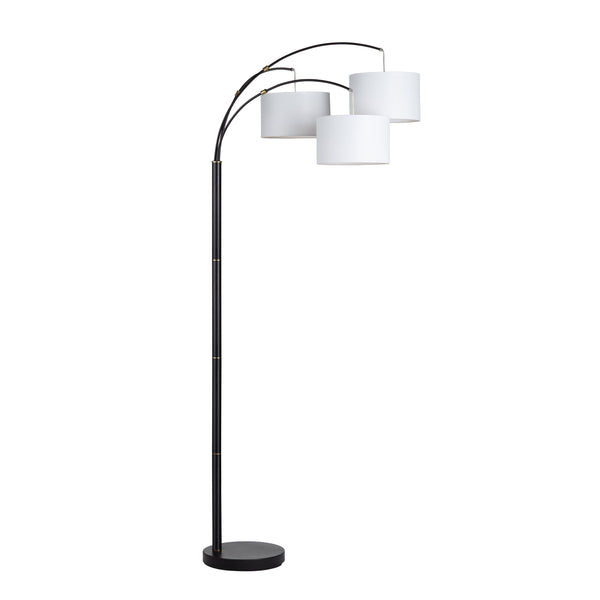 Crestview Collection 82"H Elegant 3 Arm Floor Lamp With Shade – Stylish Lighting For Any Room – Crestview Design, China   Cvazer174
