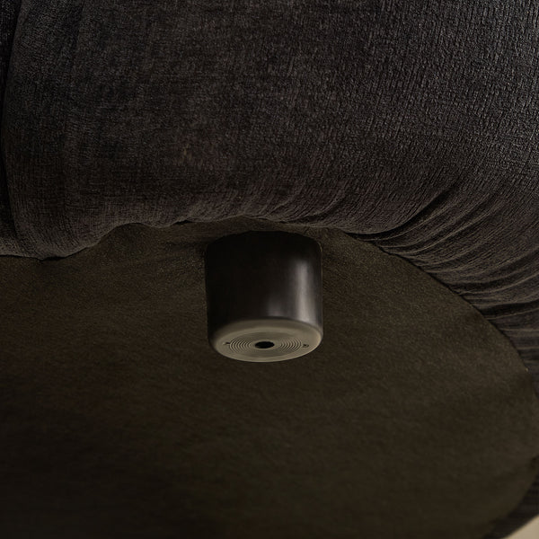 English Elm 125.98" Curved Sofa with Oversized Love Heart Backrest, Beige Fleece, Deep 25.19" Seat, 2 Pillows, Luxe Comfort W3208S00014