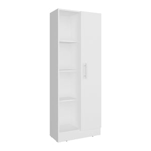 English Elm Juls Tall Pantry Cabinet with Open Shelves and Enclosed Storage for Any Room B070P474242