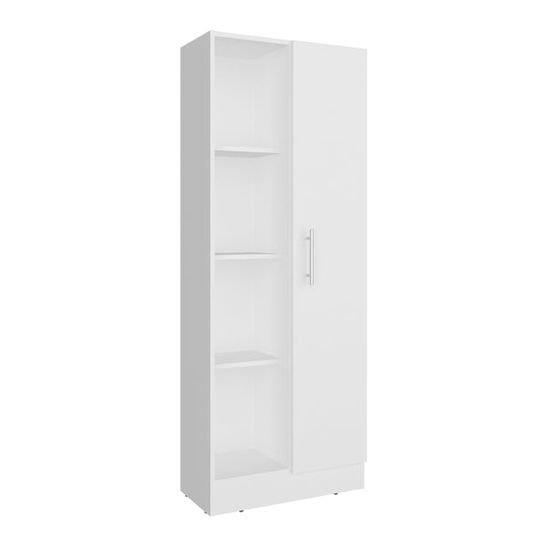 English Elm Juls Tall Pantry Cabinet with Open Shelves and Enclosed Storage for Any Room B070P474242