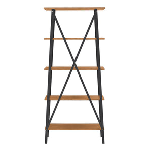 Homelegance By Top-Line Alastor Rustic X-Base 32-inch Bookcase Natural MDF