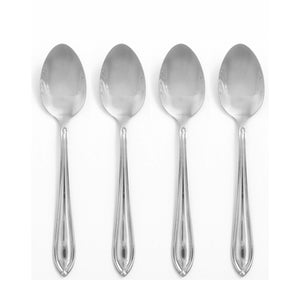 Lenox Hampton Forge Ginger 4-Piece Dinner Spoons Metallic, STAINLESS METAL 146A04DSUB