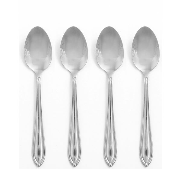 Lenox Hampton Forge Ginger 4-Piece Dinner Spoons Metallic, STAINLESS METAL 146A04DSUB