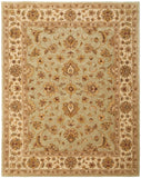 Feizy Rugs Wagner Wool Hand Tufted Classic Rug Tan/Brown/Green 5' x 8'