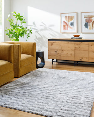 Livabliss Delight Shag Polyester Area Rug Machine Woven in Turkey for Cozy Living Spaces DEL2301-537