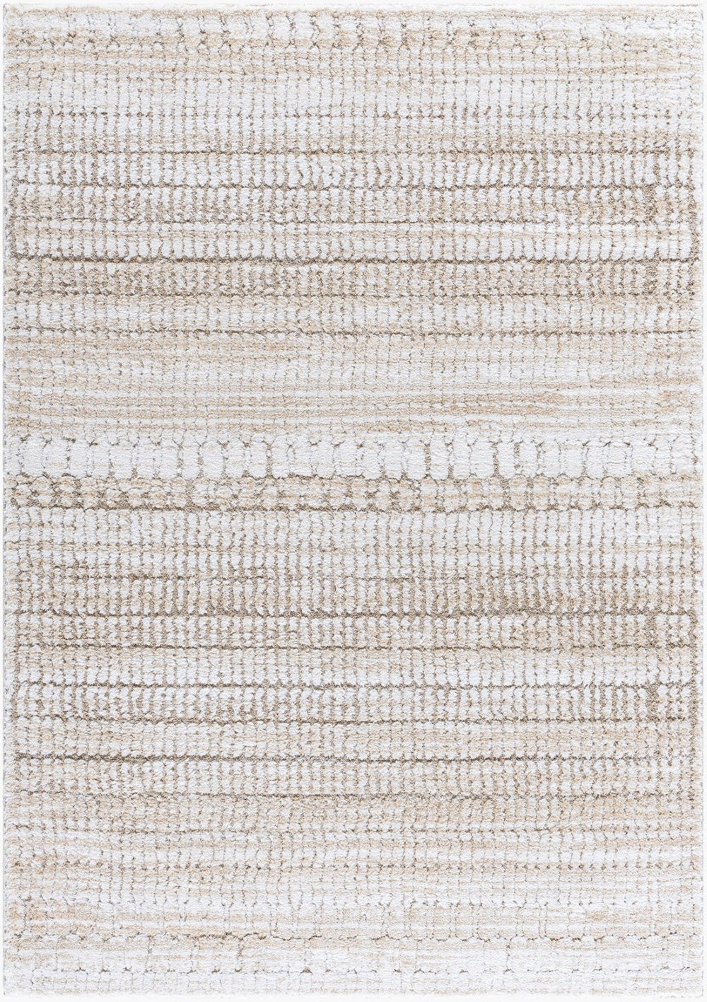 Livabliss Delight Plush Polyester Shag Area Rug for Living Room Bedroom Soft Neutral Pile DEL2302-537