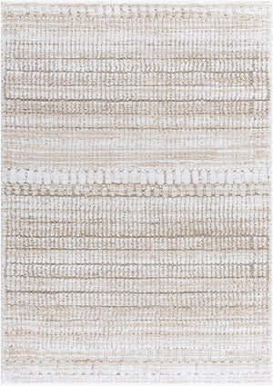 Livabliss Delight Plush Polyester Shag Area Rug for Living Room Bedroom Soft Neutral Pile DEL2302-537
