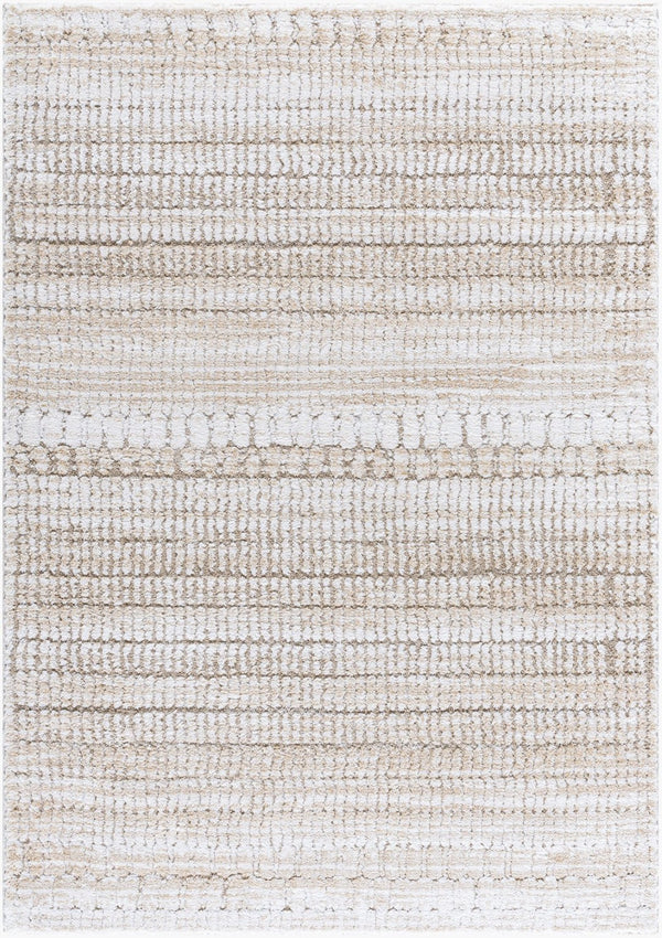 Livabliss Delight Plush Polyester Shag Area Rug for Living Room Bedroom Soft Neutral Pile DEL2302-537