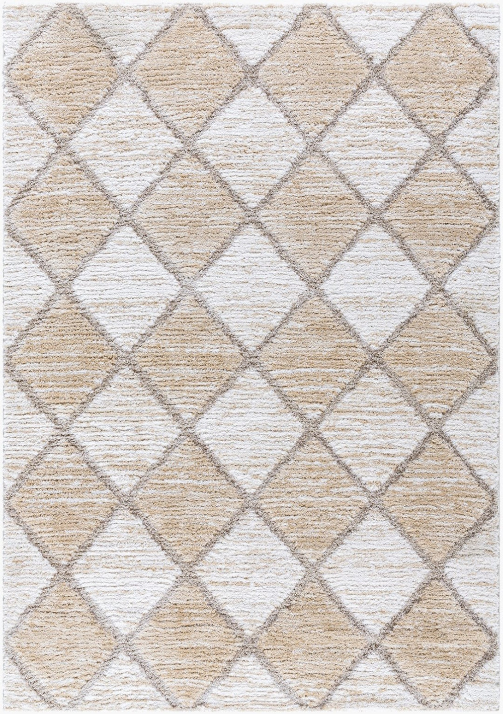 Livabliss Delight Shag Rug Turkish Made Plush Polyester Pile for Bedroom and Living Room DEL2306-537
