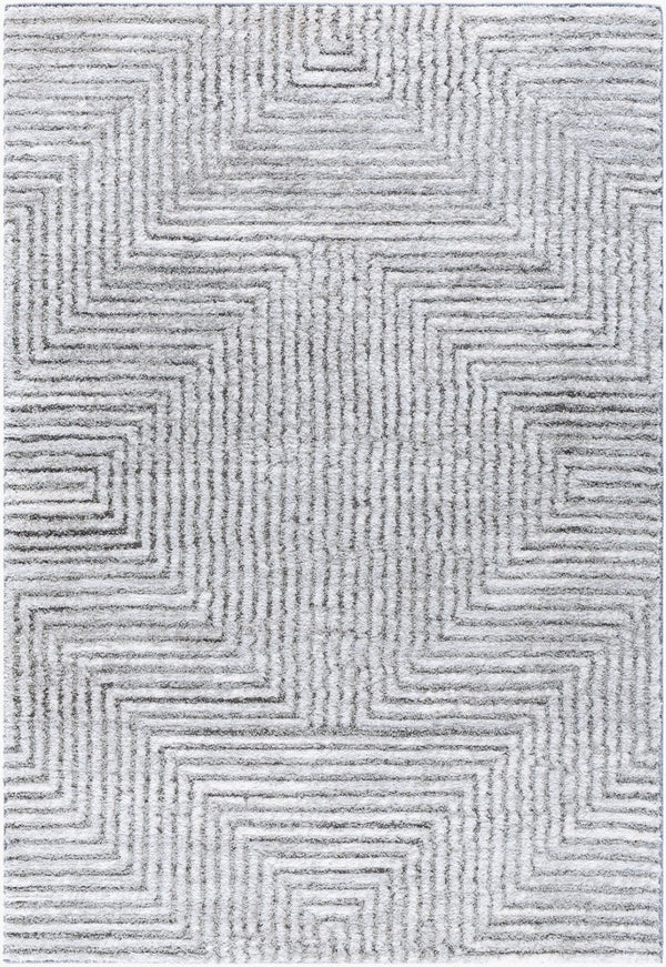 Livabliss Delight Plush Polyester Shag Rug Machine Woven in Turkey for Cozy Living Spaces DEL2309-537