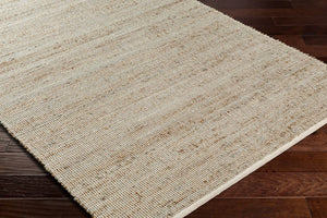 Livabliss Demi Handwoven Jute Flatweave Area Rug Natural Fiber Bohemian Rustic Living Room Accent Pale Blue, Ligh 5' x 7'6" DEM2301-576