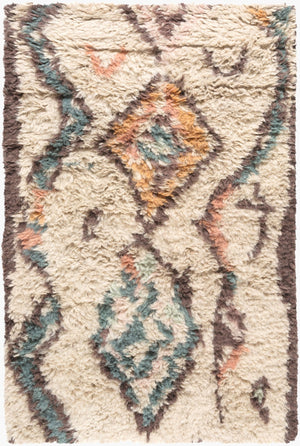 Surya Denali Handmade Rug - Luxurious 2' X 3' Premium Wool, Durable & Timeless Design For Your Home Beige Wool Den5002-23