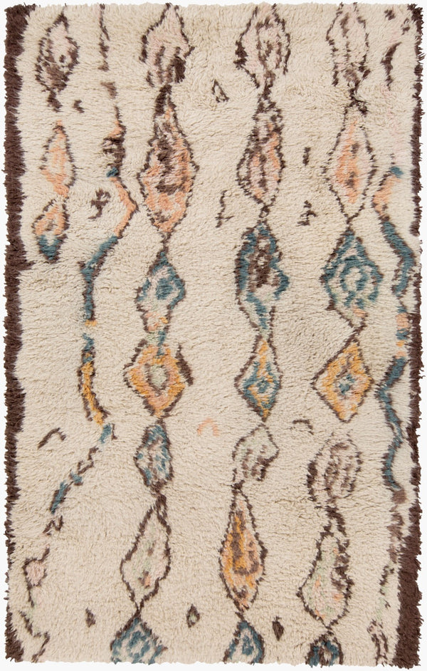 Surya Denali Handmade Rug - Luxurious 2' X 3' Premium Wool, Durable & Timeless Design For Your Home Beige Wool Den5002-58