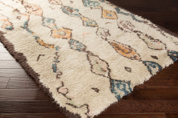 Surya Denali Handmade Rug - Luxurious 2' X 3' Premium Wool, Durable & Timeless Design For Your Home Beige Wool Den5002-23