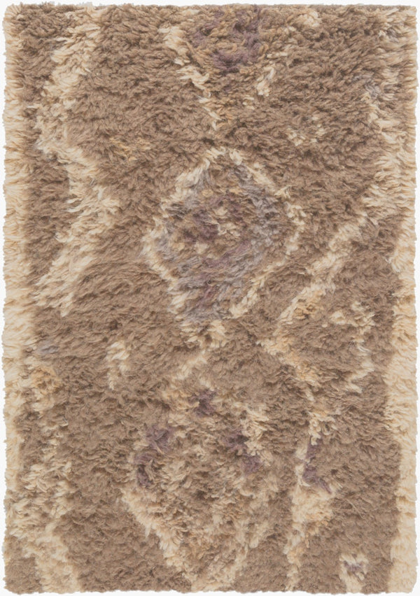 Surya Denali Handmade Rug - Luxurious 2' X 3' Premium Wool, Durable & Timeless Design For Your Home Brown Wool Den5003-23