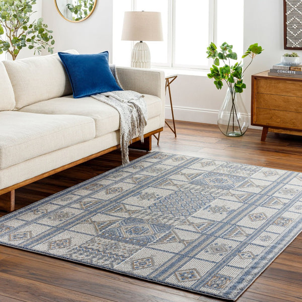 Livabliss Delphi Global Pattern Machine Woven Polypropylene Rug for Living and Dining Rooms DEP2301-537