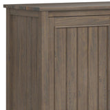 Lev Wide Storage Cabinet Smoky Brown B136P158824 Hearth and Haven