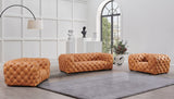 VIG Furniture Divani Casa Dexter - Transitional Camel Full Italian Leather Sofa VGCA-114-3-SEAT-BRN