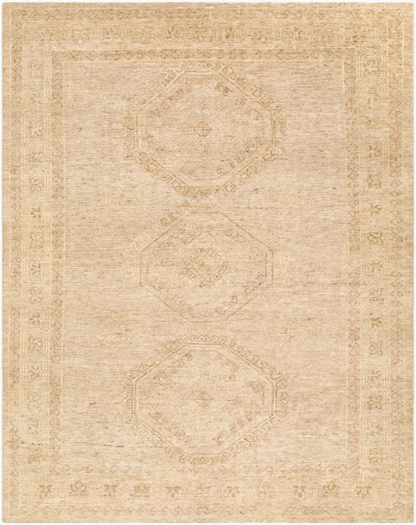 Surya Destiny Geometric Hand-knotted Wool Area Rug Mid-century Plush Pile Living Room Accent 9' x 12' Rectangle DEY2300-912
