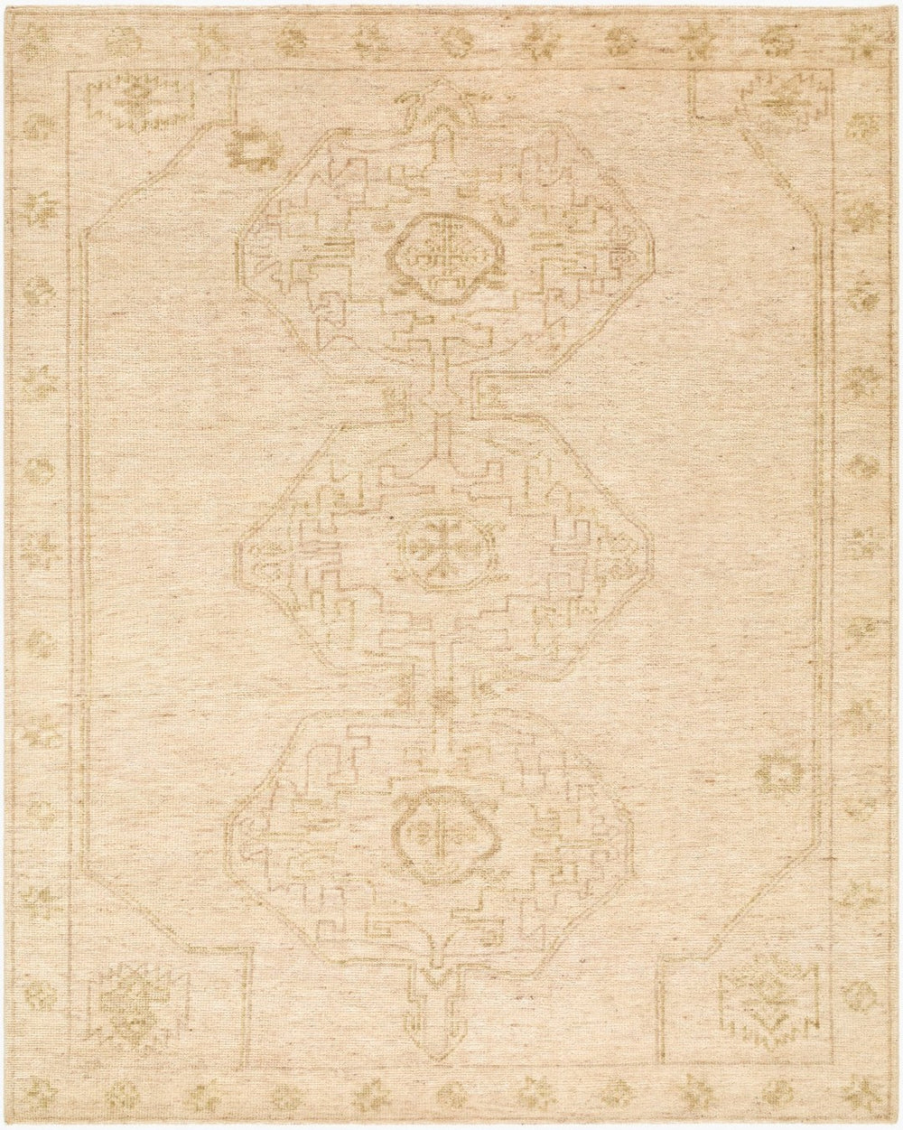 Surya Destiny Hand-knotted Wool Area Rug Mid-century Plush Pile Artisan Fringe Living Room 10' x 14' Rectangle DEY2301-1014