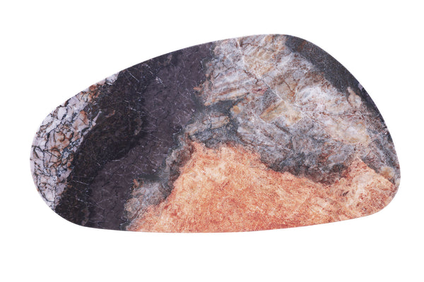 English Elm Contemporary 3-Piece Table Set: Stylish Coffee Table & End Tables With Sintered Stone Top & Gold Legs B2741S00643