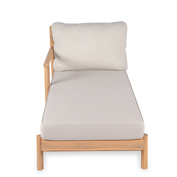 English Elm Christopher Knight Home® - Patio Acacia Wood Sectional Sofa With Chaise Lounge & Water-Resistant Cushions For Outdoor Comfort N772P262284B