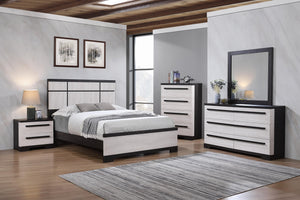 English Elm 1pc Modern Entertainment Console with Industrial Edge, Grey Wood Finish, Open Shelf & Two Drawers Beige,Ebony 19.37 L x 72.79 W x 22.48 H B2741P295141