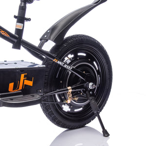 English Elm 24v Kids Electric Dirt Bike 300w Motor 16in Pneumatic Tires Adjustable Seat Ages 5 to 12 Black W1578P335442