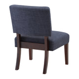 OSP Home Furnishings Jasmine Accent Chair Navy