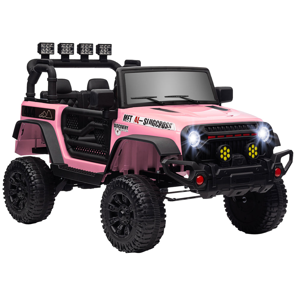 English Elm Aosom Kids Pedal Go Kart Outdoor Ride on Toy with Adjustable Seat and Handbrake Pink W2225P249866