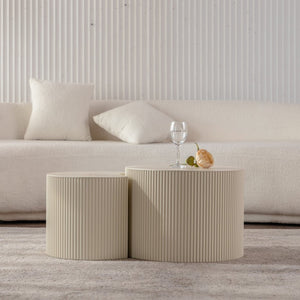 English Elm Round Wood Coffee Table - Handcrafted, Space-Saving Design With No Assembly For Cozy Living Rooms W3081P255040-GIGA