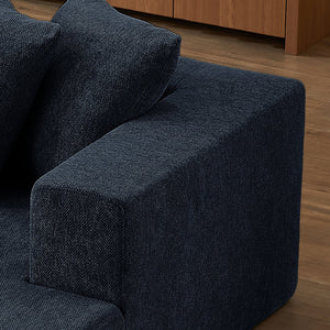 English Elm Chenille U-Shaped Modular Sectional Sofa - Luxurious Cloud Couch For Stylish Living Room Comfort W2339S00015