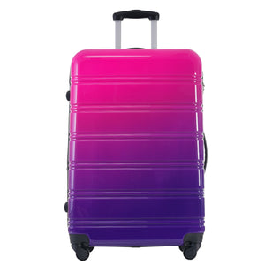 English Elm Hardshell Polycarbonate 3 Piece Luggage Set Spinner Wheels Tsa Lock Expandable Travel Multicolor Purple N732P184448Z