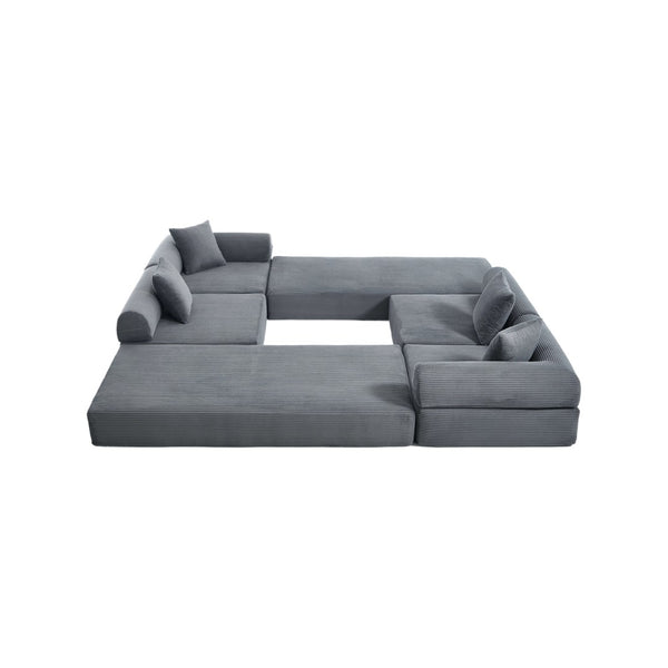 English Elm United We Win Convertible Sofa Bed - Plush Corduroy With Memory Foam, Perfect For Small Spaces! W1568S00252-GIGA