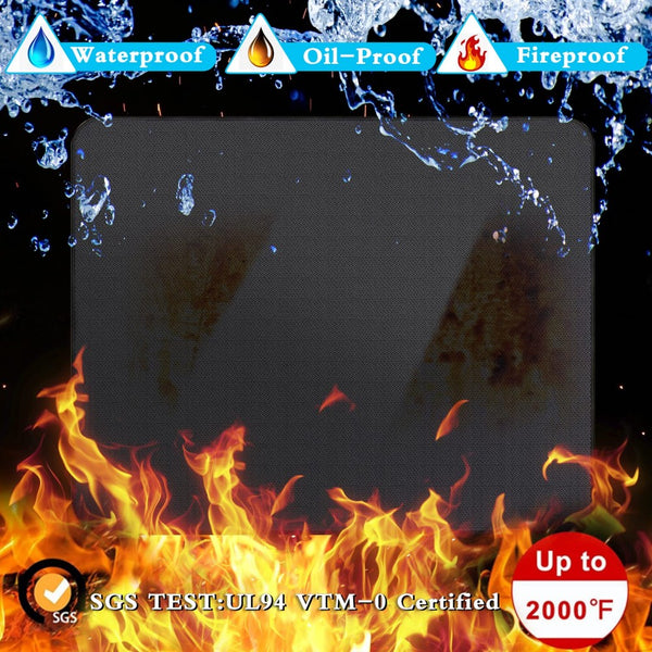 English Elm 65 X 48 Inch Silicone Fiberglass Grill Mat Outdoor Deck Patio Fire Pit Protector W2181P481267