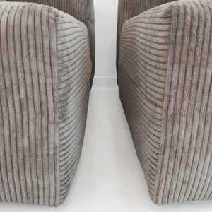 English Elm Pixel Modern Modular Sofa – Versatile L-Shaped 4-Seater Corduroy Comfort For Family Spaces B341S00025-GIGA