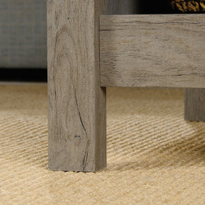 English Elm Lift-Top Coffee Table With Hidden Storage, Warm Brown Finish - Versatile Design For Work & Play B356P402711