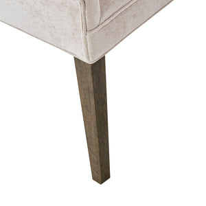 JLA Home Madison Park Signature - Ultra Upholstered Armless Dining Side Chairs Set of 2 — Plush Chenille, Solid Wood Legs, Tailored Piping Finish MPS108-0286