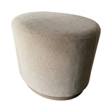 Chapel Hill Zoe  Oval Accent Ottoman CH101-0054 Beige