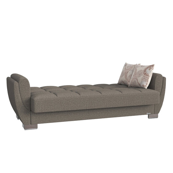 English Elm Primenest Skyhaven Convertible Sofabed With Storage – Chic Brown Upholstery For Small Spaces B030P286505-GIGA