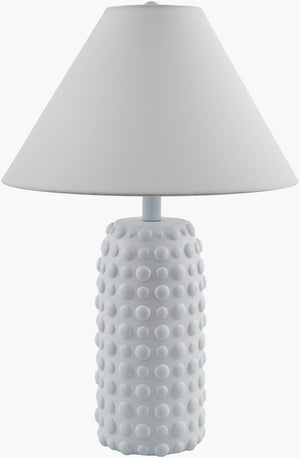 Livabliss Diffa Resin Base Table Lamp with Linen Shade Warm Diffused Glow for Any Room DFA-002