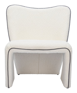 Novo Accent Chair Ivory 110201 Zuo Modern