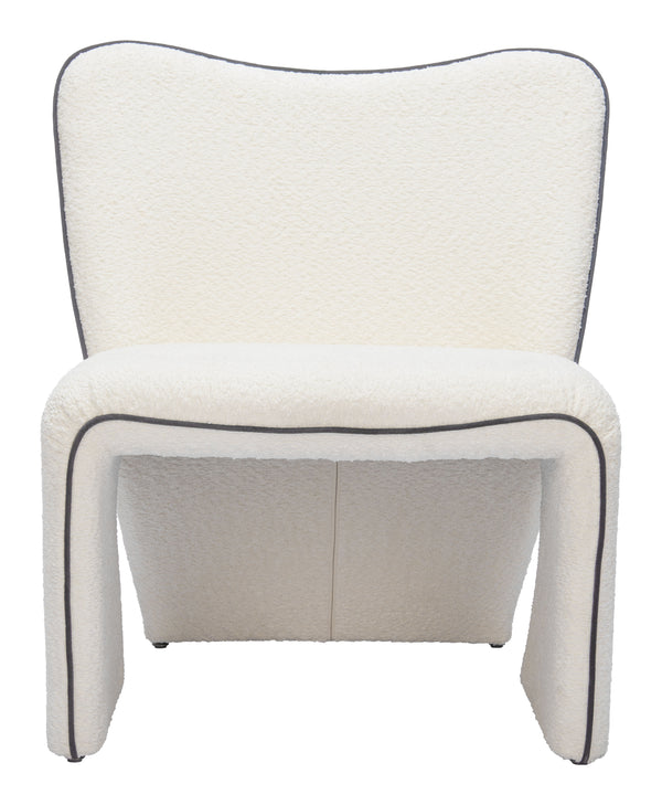 Novo Accent Chair Ivory 110201 Zuo Modern