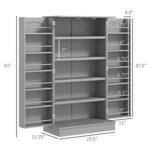 English Elm Nordic Rattan Door Buffet Cabinet with Adjustable Shelf and Golden Hardware for Dining T3971P427754