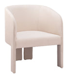 Hull Accent Chair Beige 110106 Zuo Modern